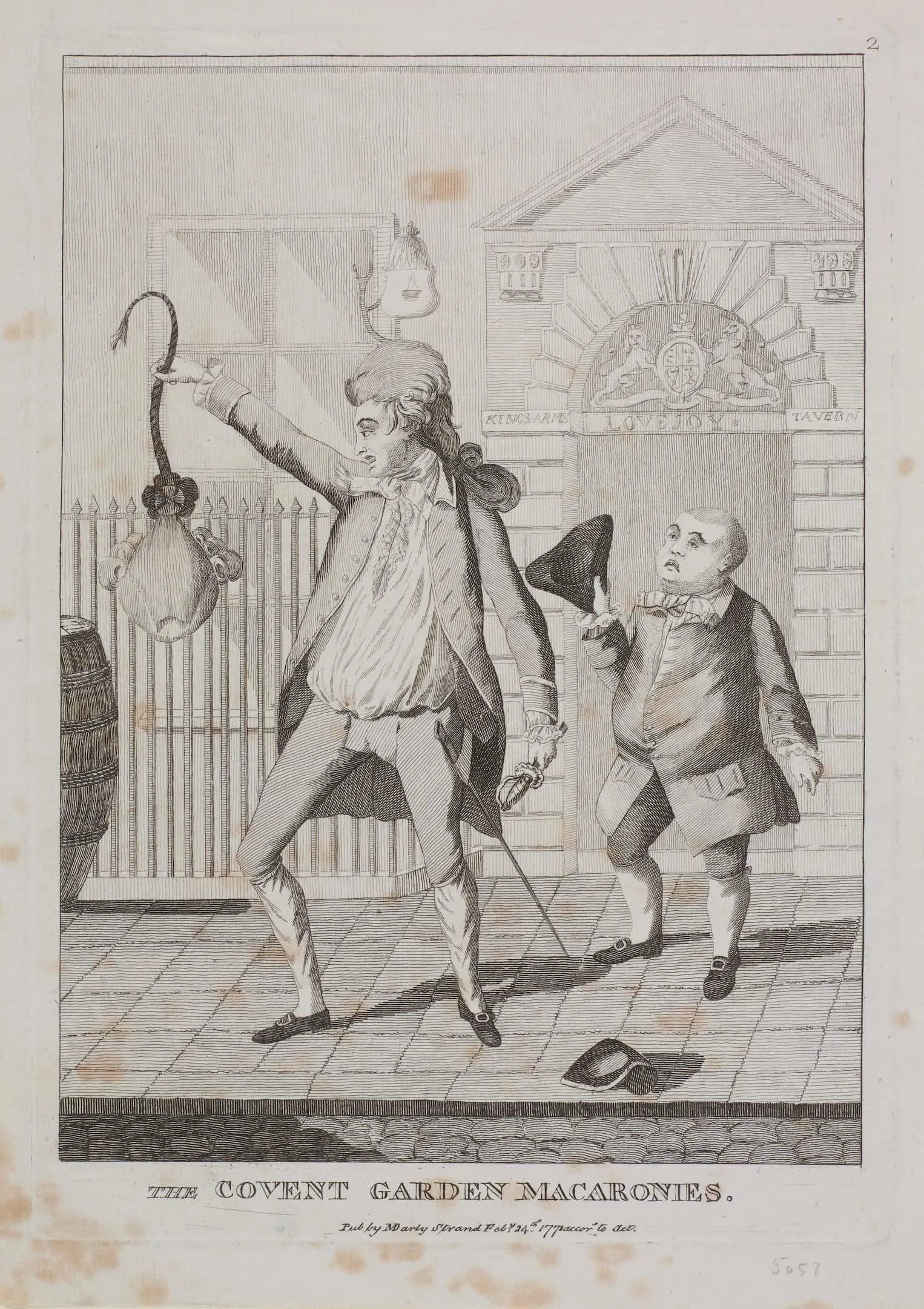 two men in eighteenth-century dress with wigs