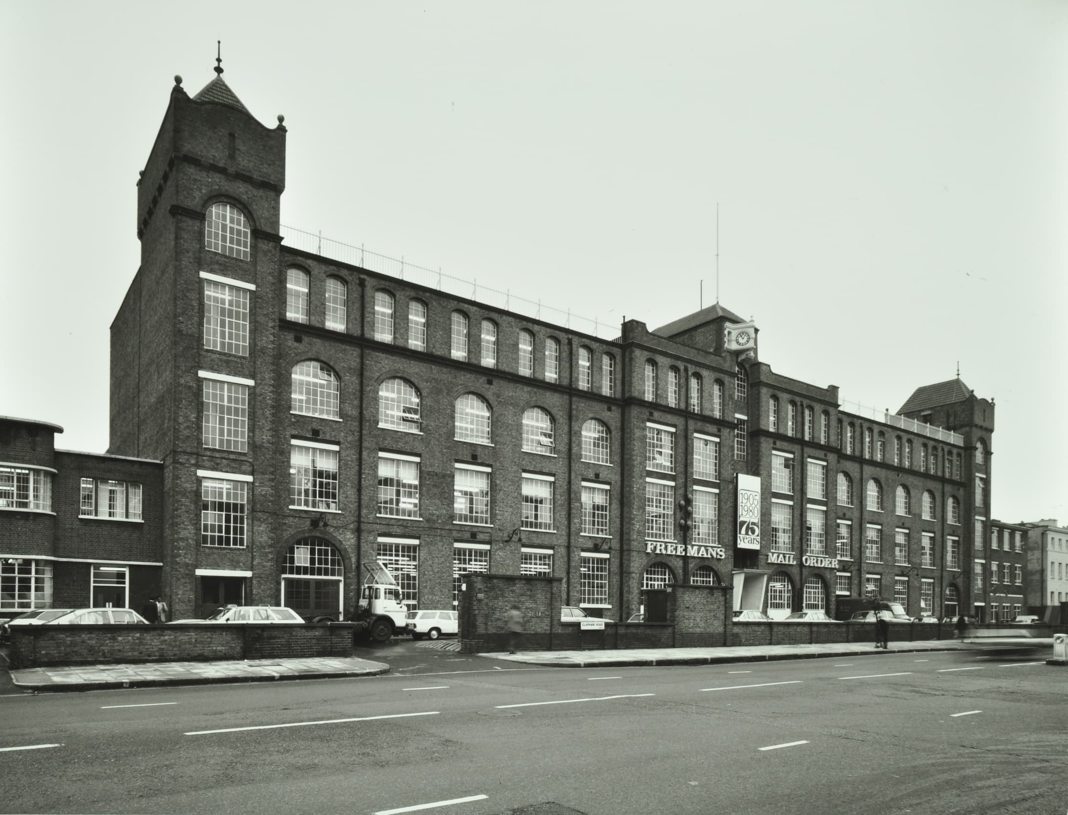exterior of freemans warehouse