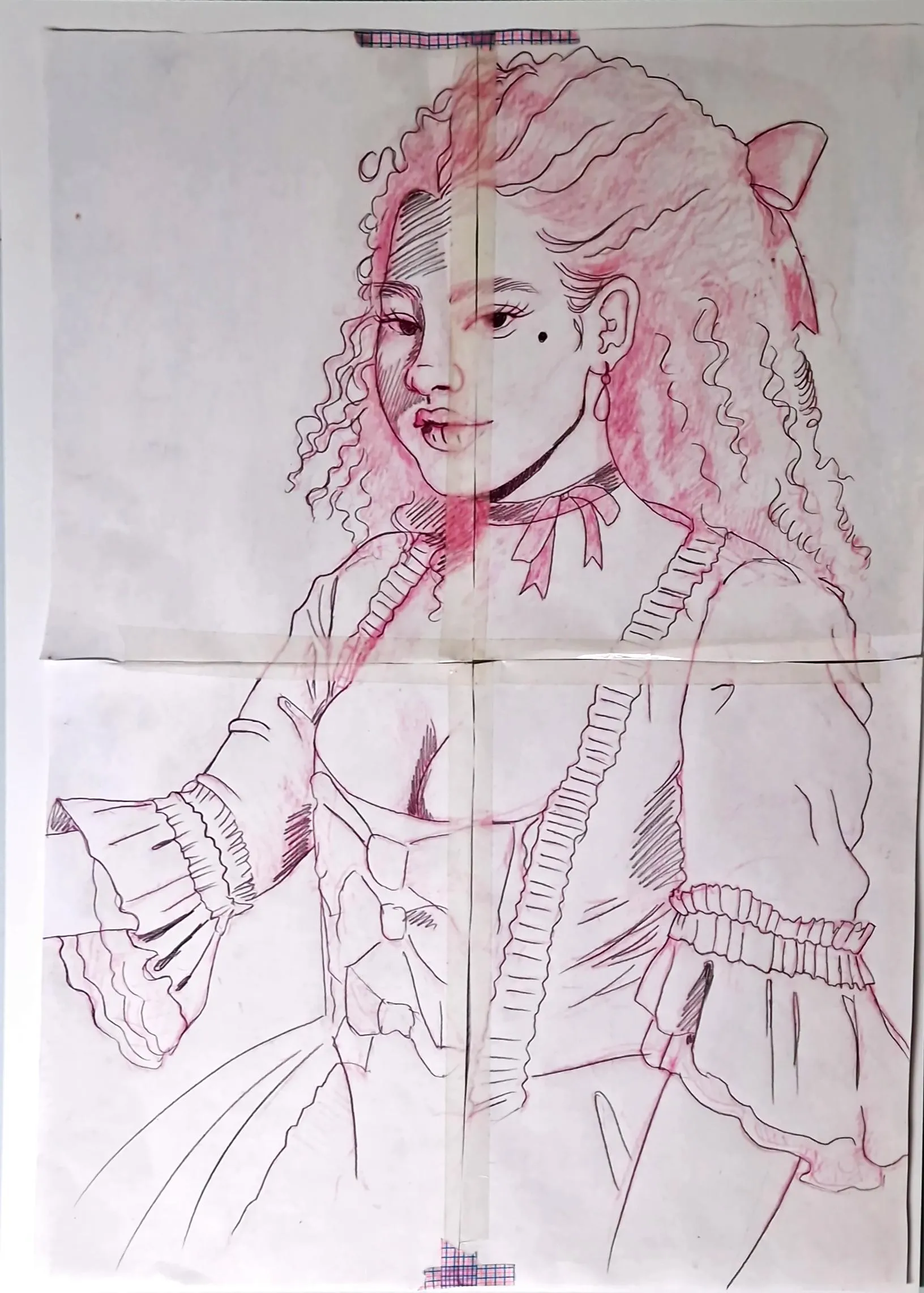 Sketch of Anne Duck