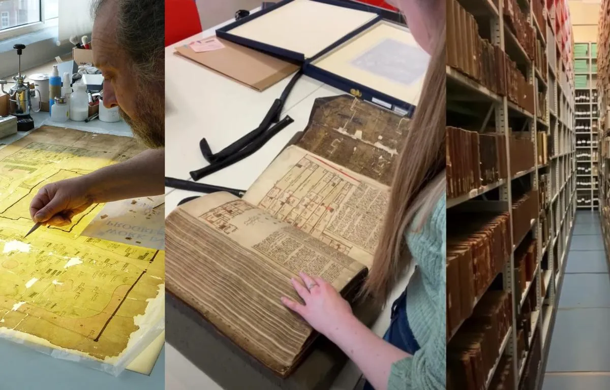 behind the scenes at the archive