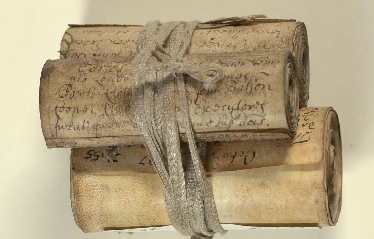 Bundle of probate inventories