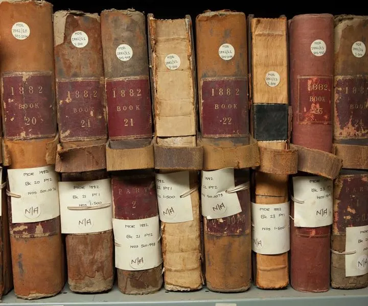close-up-of-book-archives