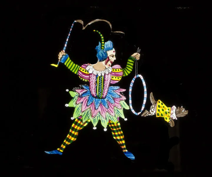 clown-with-dog-magic-lantern