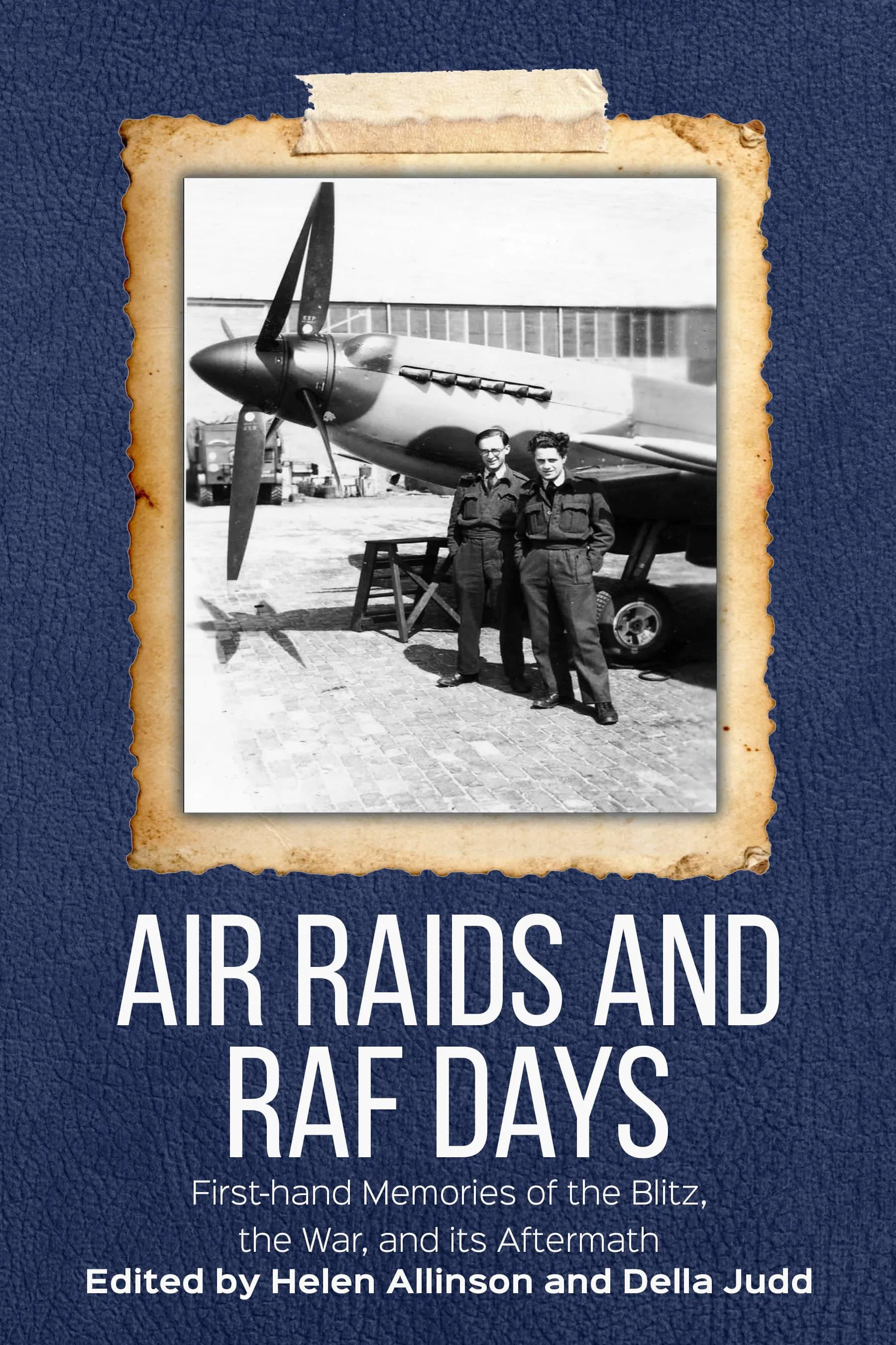 book cover with an aeroplane with two people standing in front of it