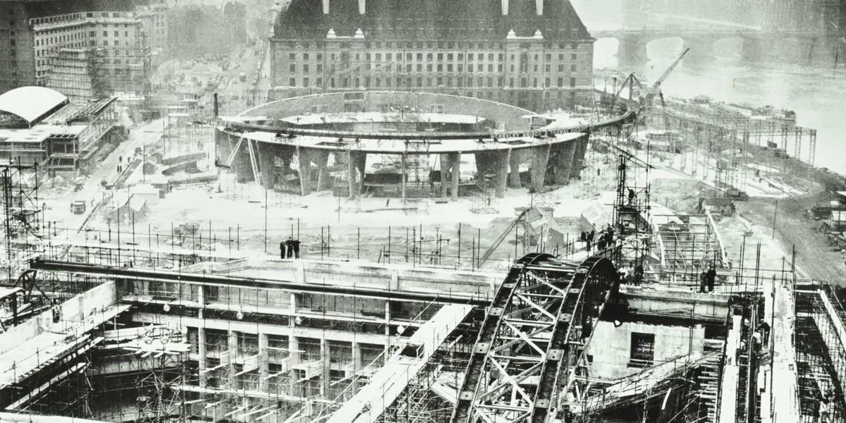 festival-of-britain-construction