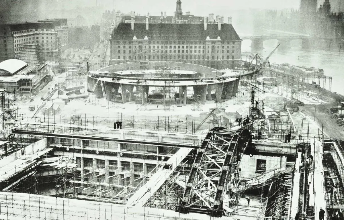 festival-of-britain-construction