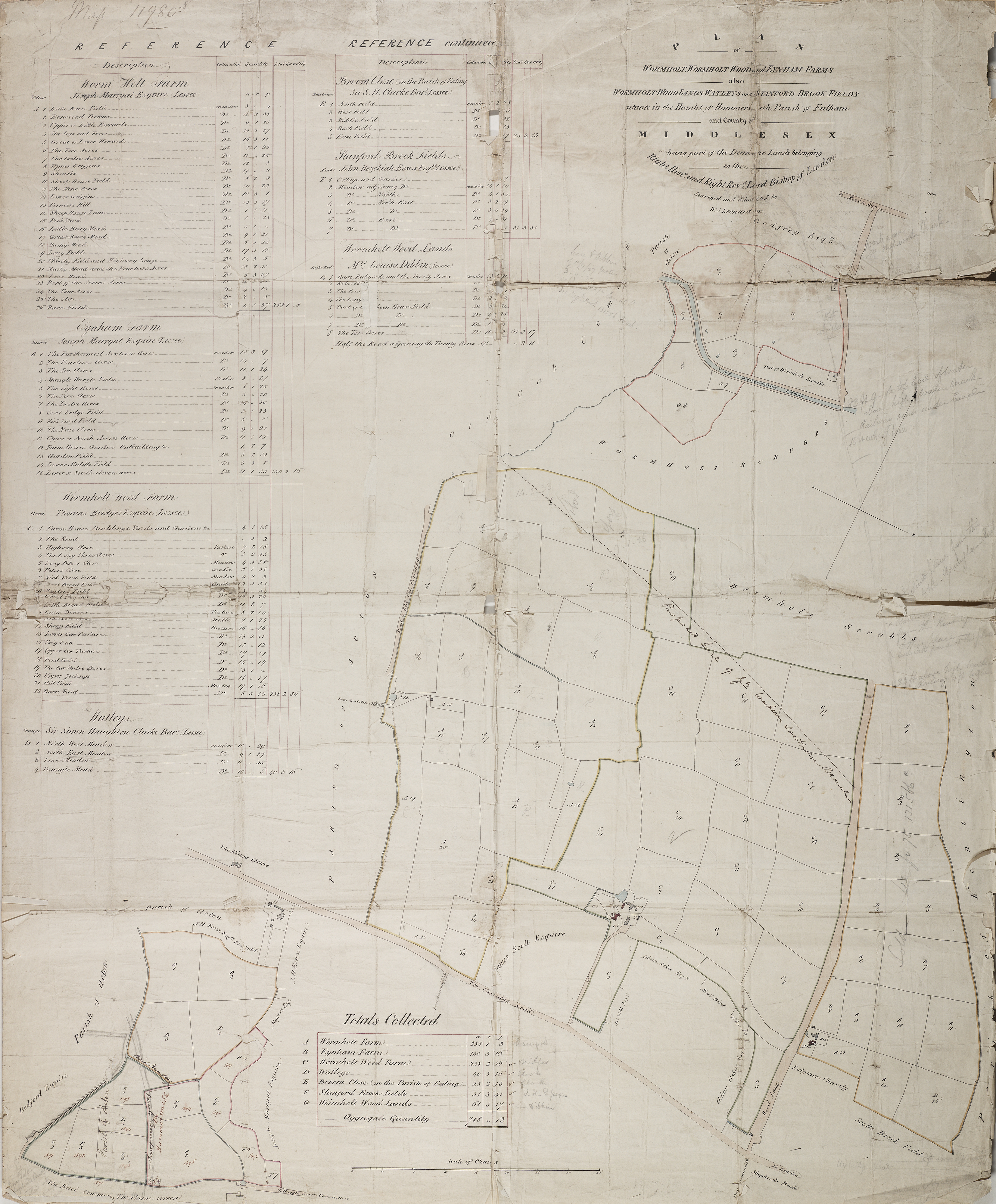Above map of Hammersmith 