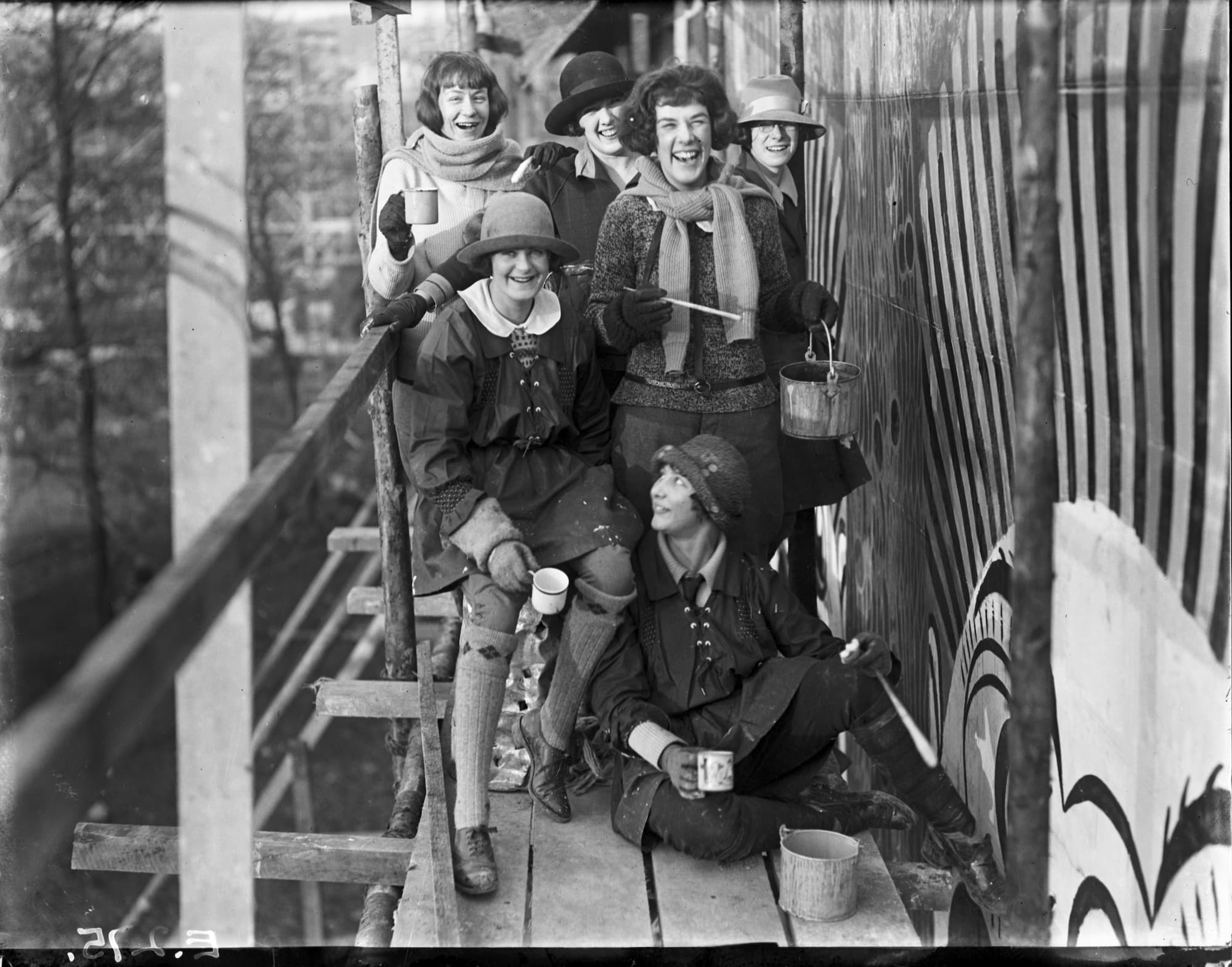 ladies-painting-mural-1924