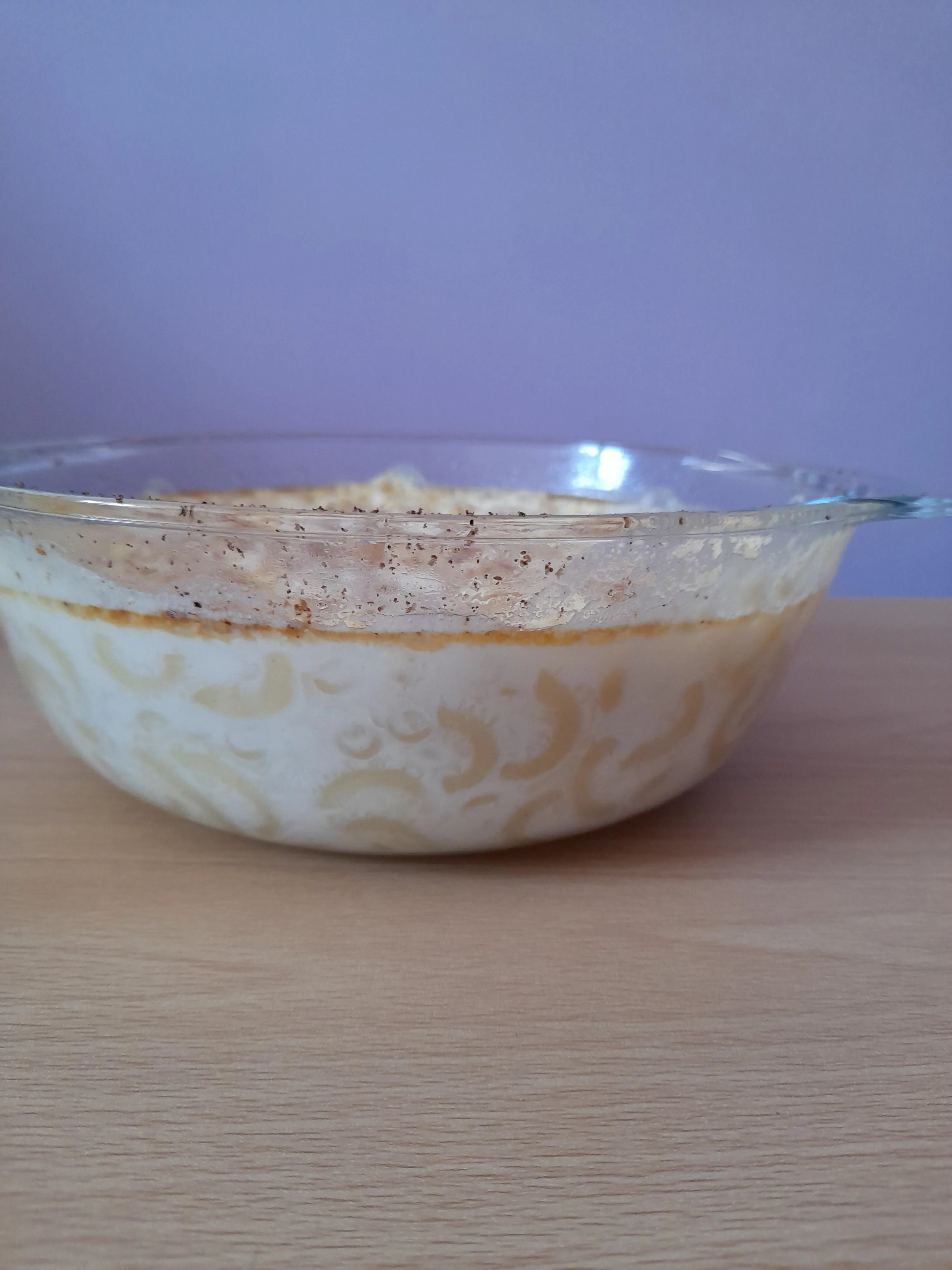 Bowl of Macaroni Pudding