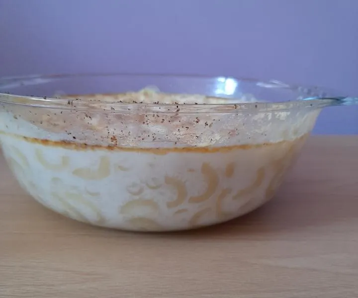 Macaroni pudding 1