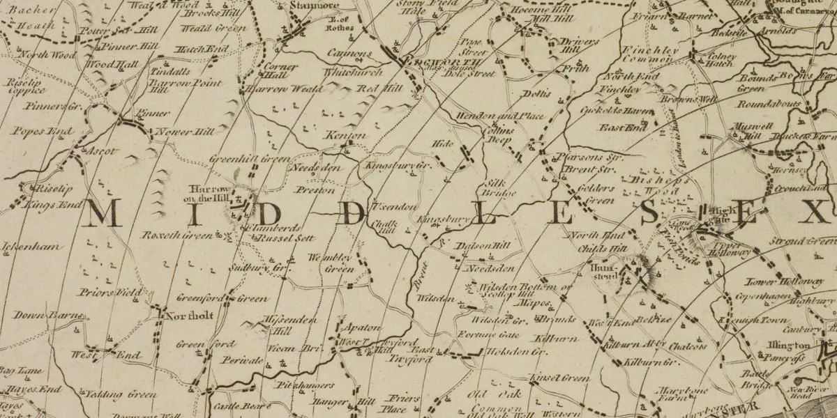 middlesex-radial-map