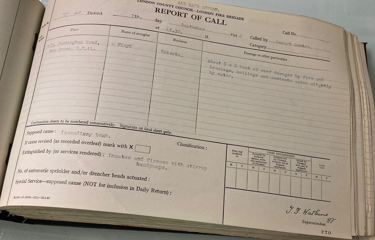 open-air-raid-report-book
