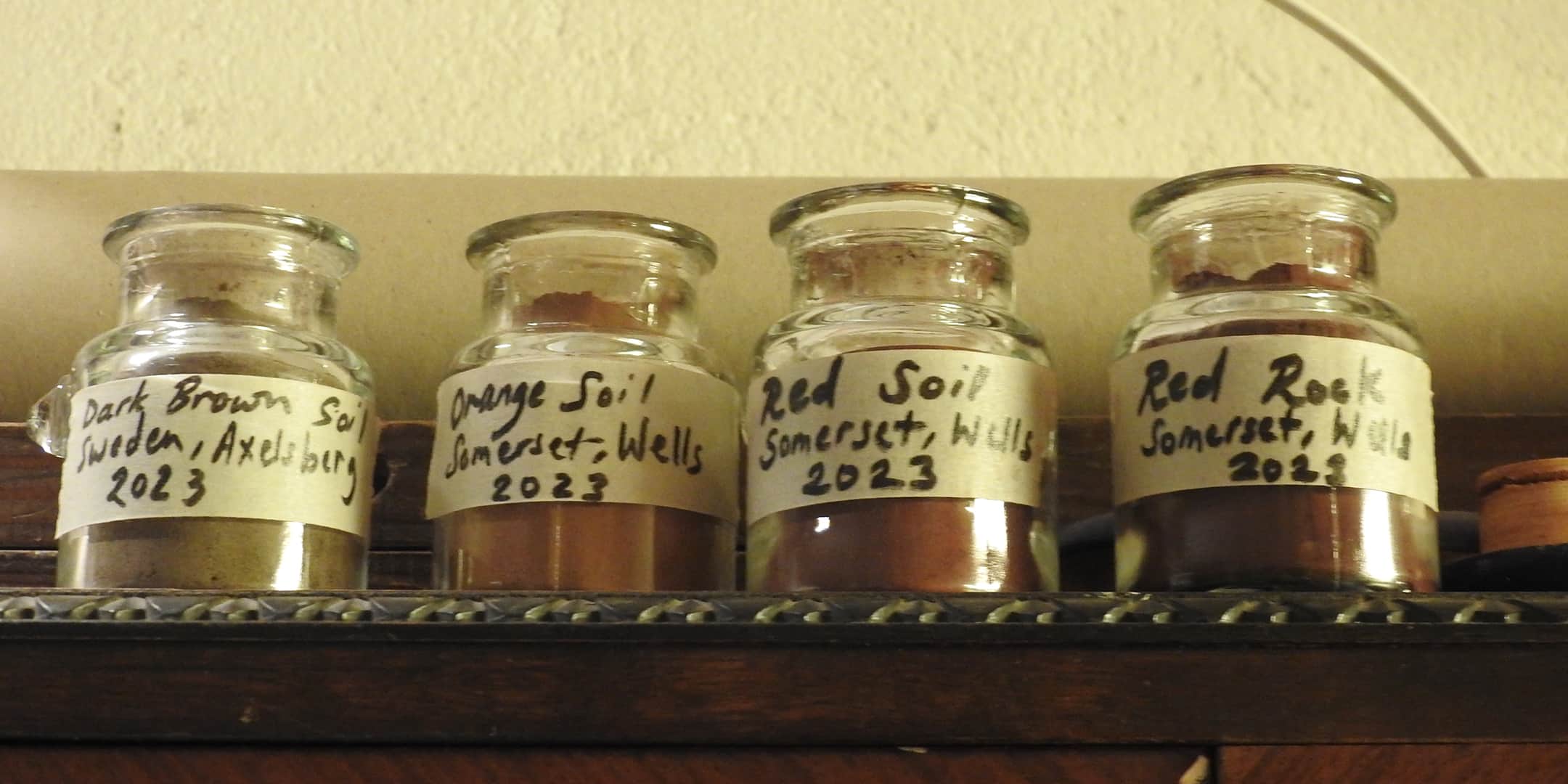 Homemade pigment paints