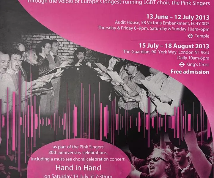 Pink Singers Poster