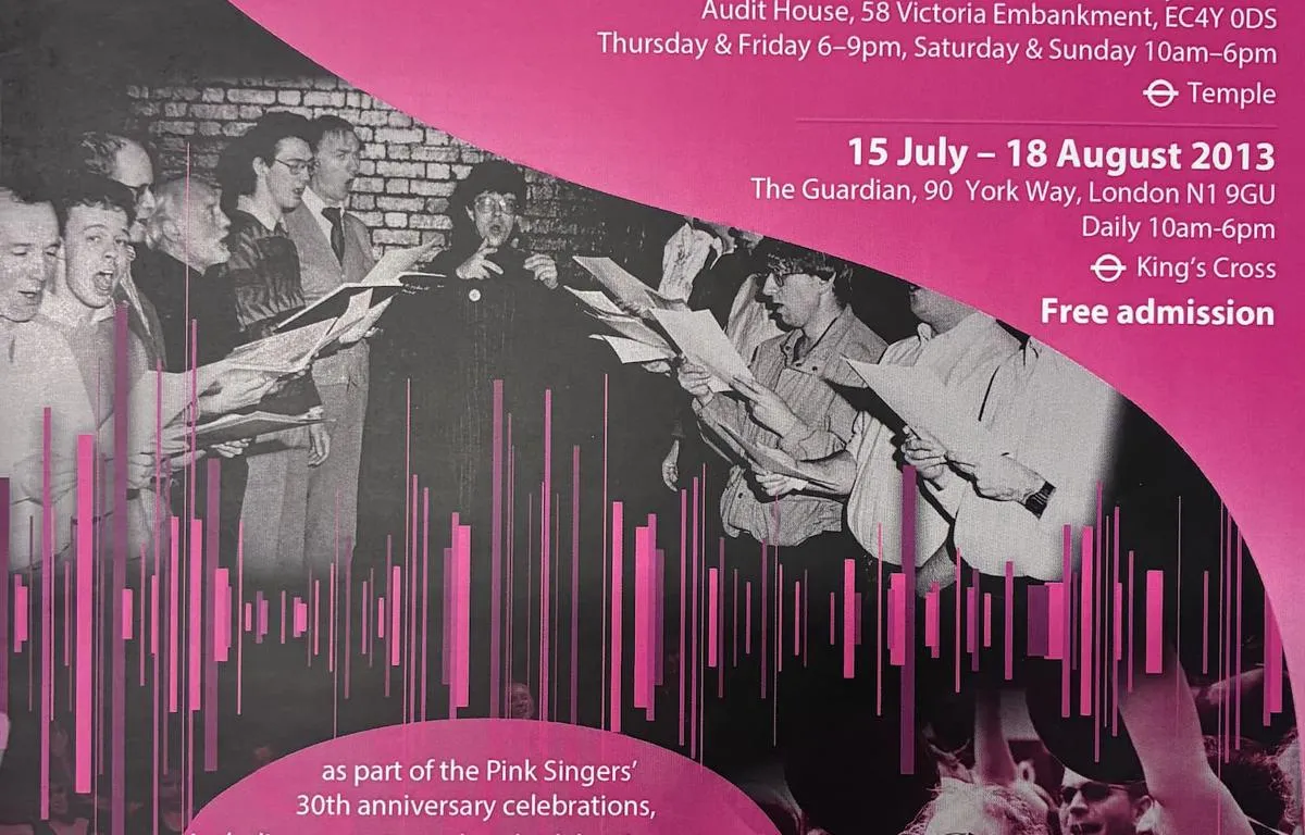 Pink Singers Poster