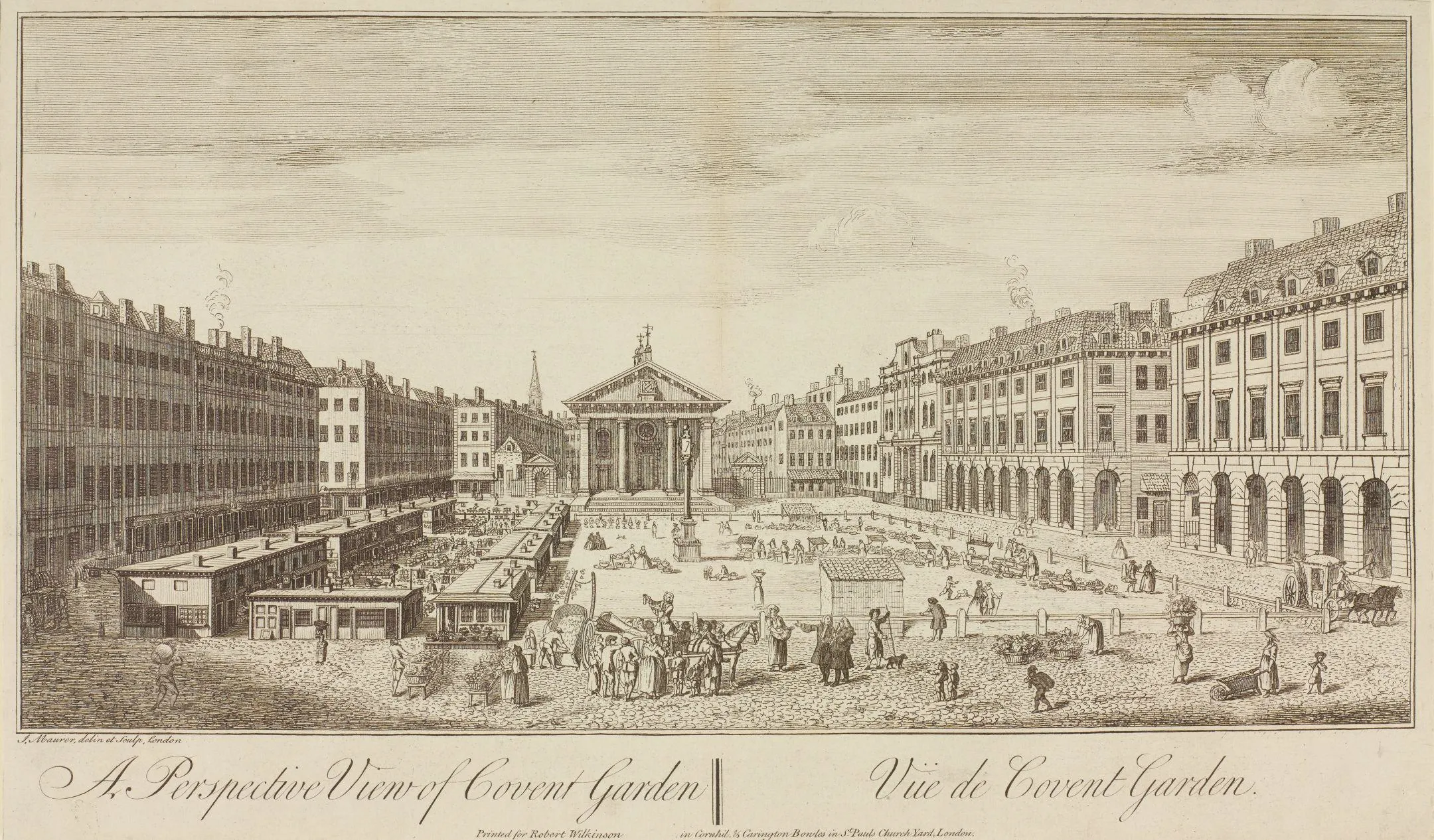 print of covent garden in the 1760s