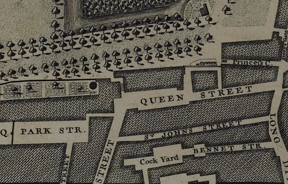 rocque-map-queen-street-westminster