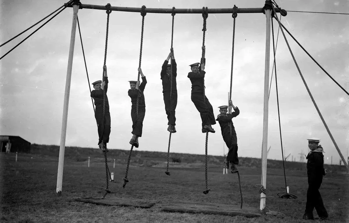 rope-climbing