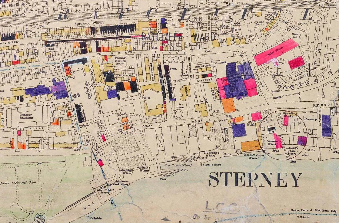 stepney-area-bomb-damage-map