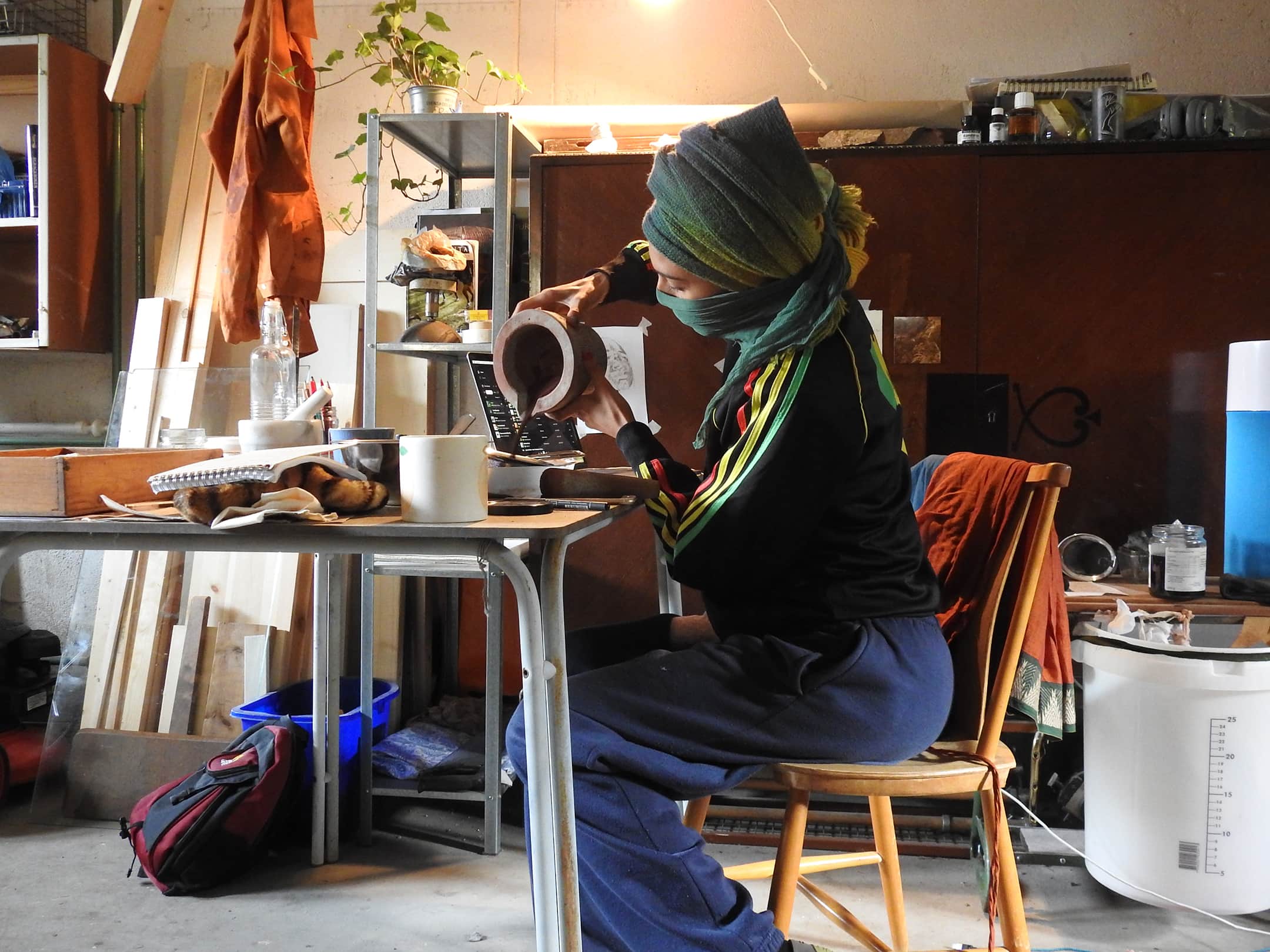 Tara Jerome-Bernabé at work