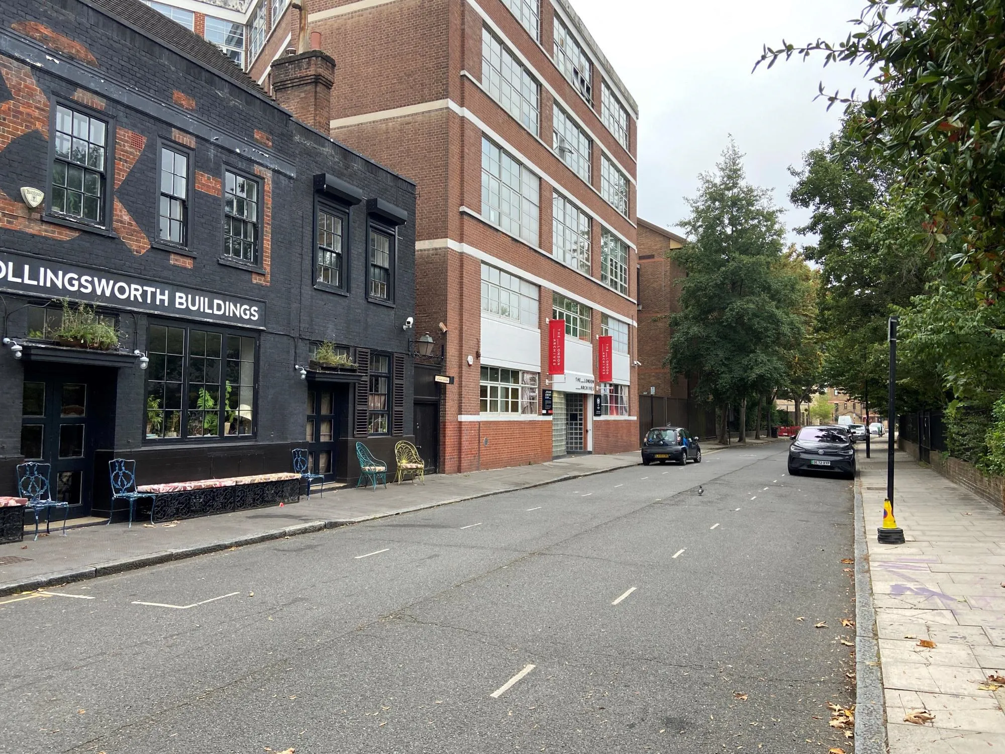 The London Archives building viewed from Northampton Road