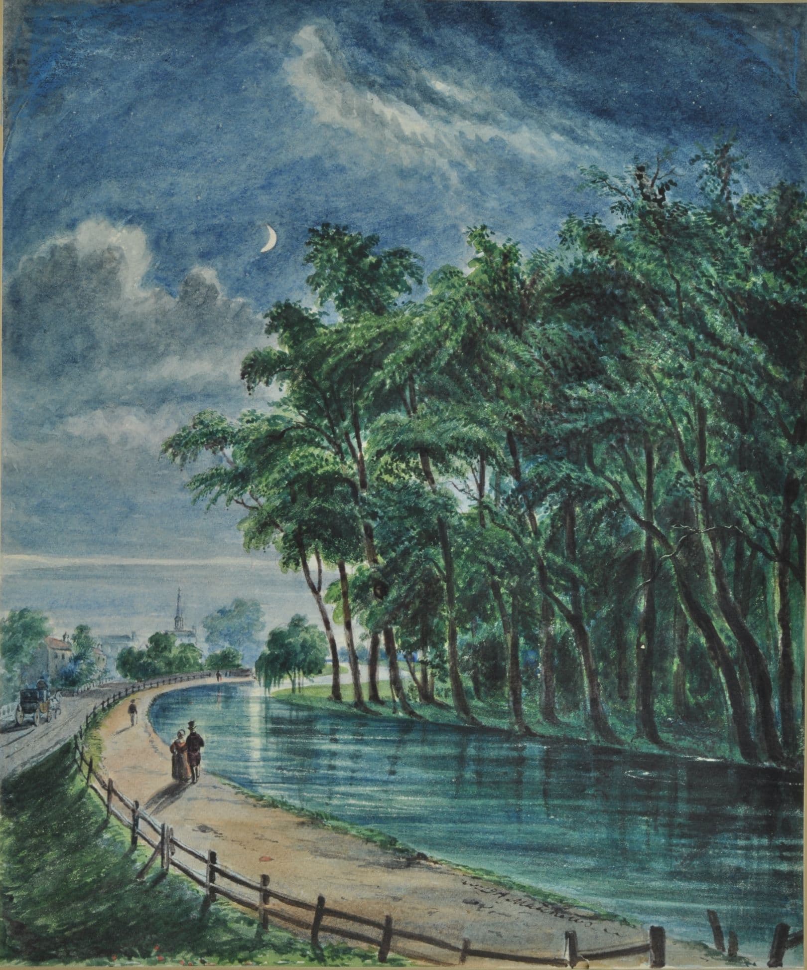 Waterfront on the New River at Canonbury 